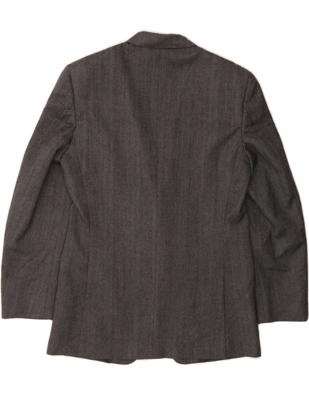 CERRUTI 1881 Mens 2 Button Blazer Jacket IT 50 Large Navy Blue Herringbone Vintage Cerruti 1881 and Second-Hand Cerruti 1881 from Messina Hembry 