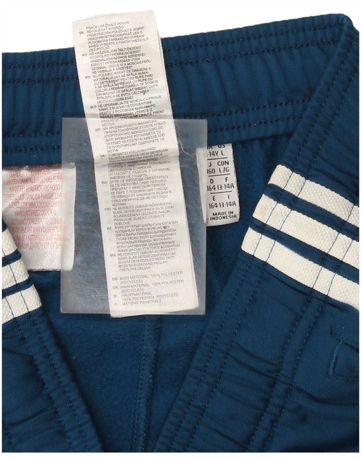Pantaloncini sportivi Adidas da bambino 13-14 anni in poliestere blu