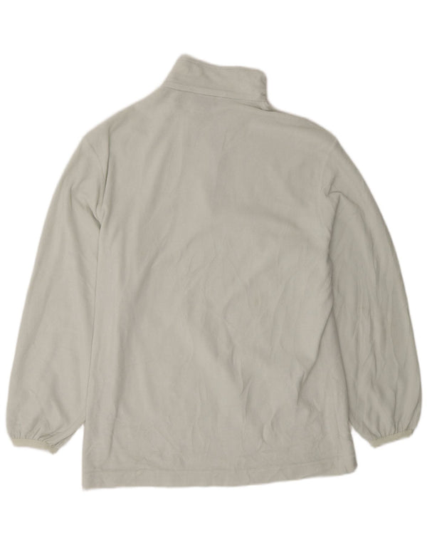 Maglione in pile da uomo FILA con zip e collo IT 56 XL poliestere bianco