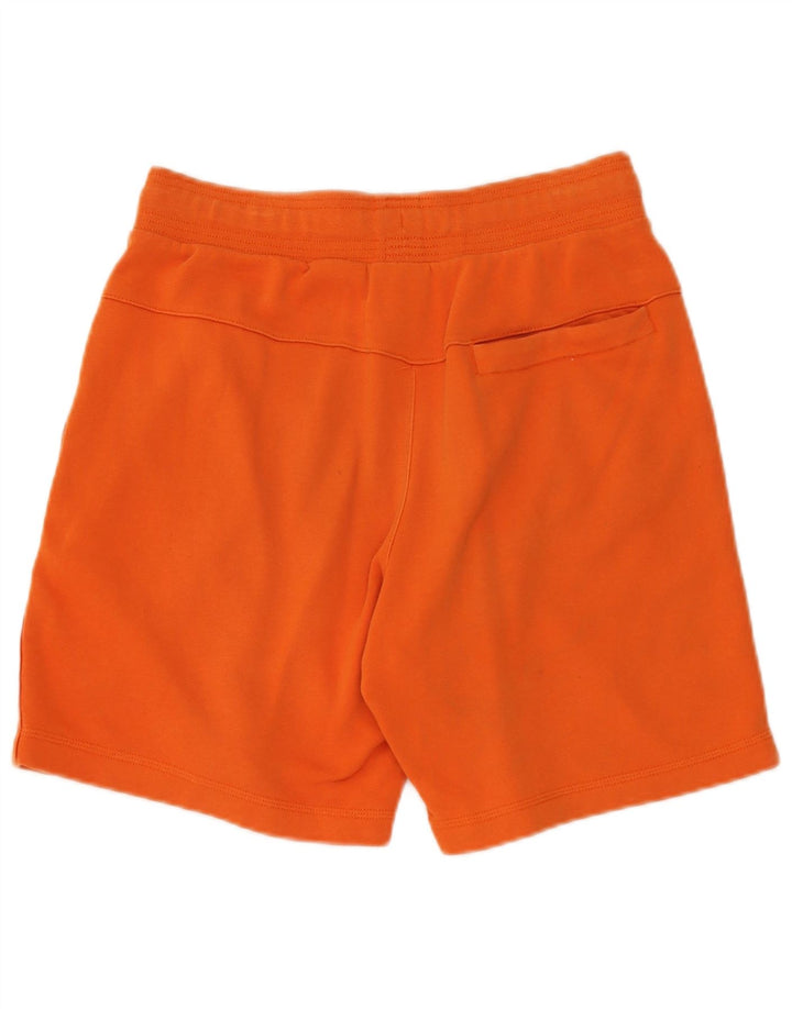 Pantaloncini sportivi Nike da uomo in cotone arancione medio