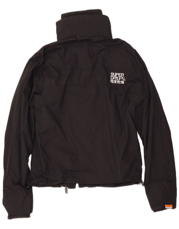 Giacca a vento da donna SUPERDRY UK 16 grande nera
