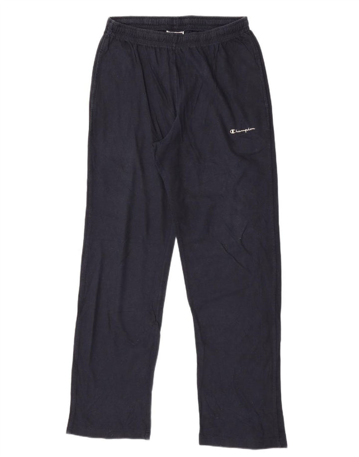 Pantaloni da tuta da uomo Champion Large in cotone blu navy