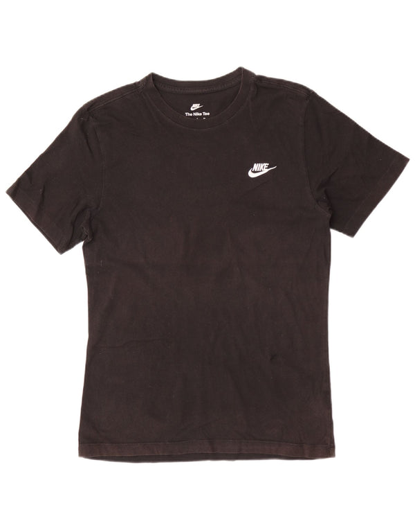 T-shirt Nike da uomo Top Small in cotone nero