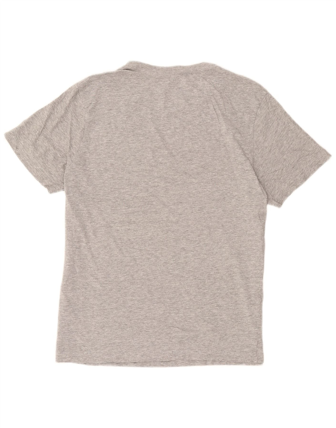 T-shirt grafica da uomo Hurley Top grande in cotone grigio
