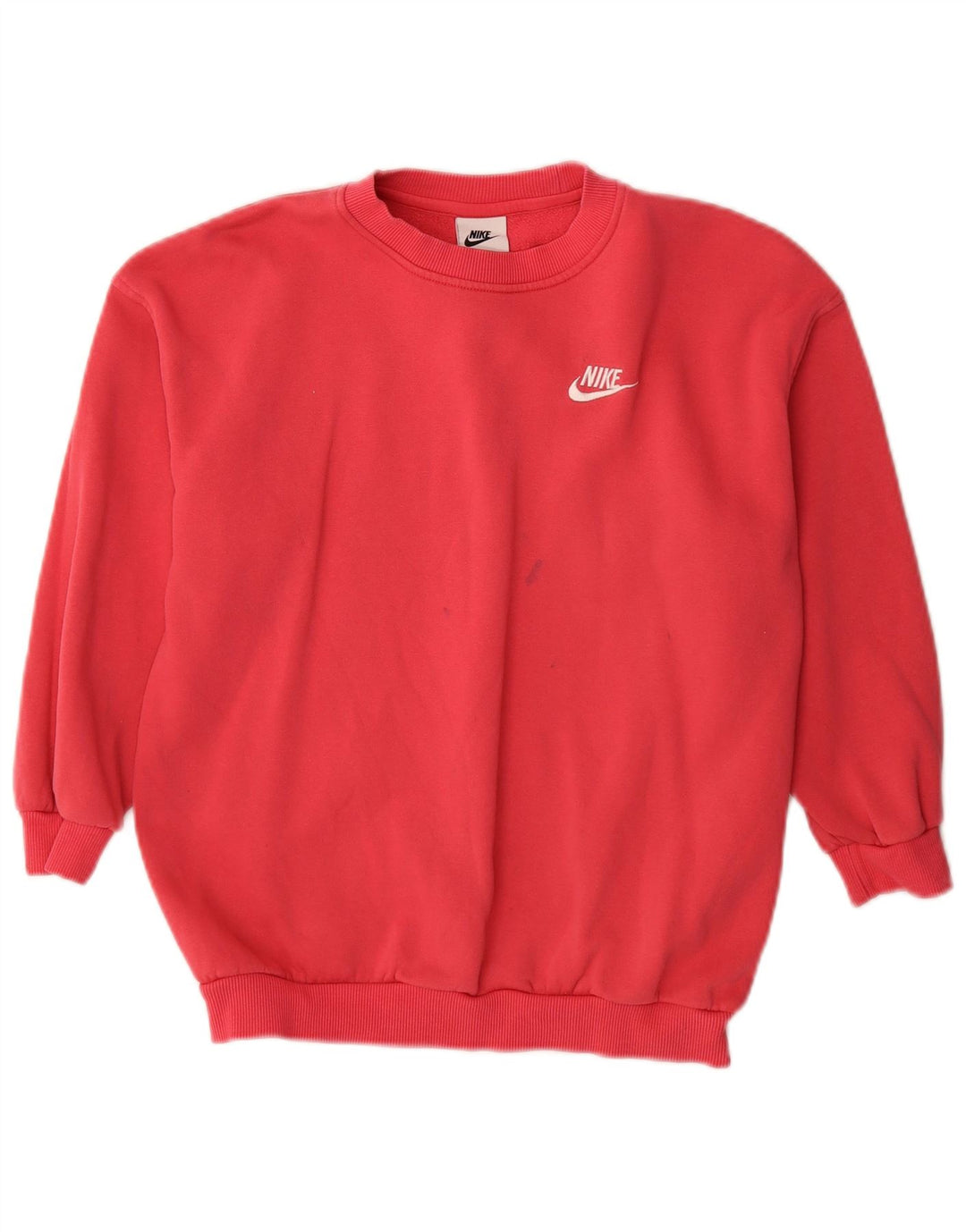Felpa Nike Bambina Maglia 10-11 Anni Cotone Rosa Medio