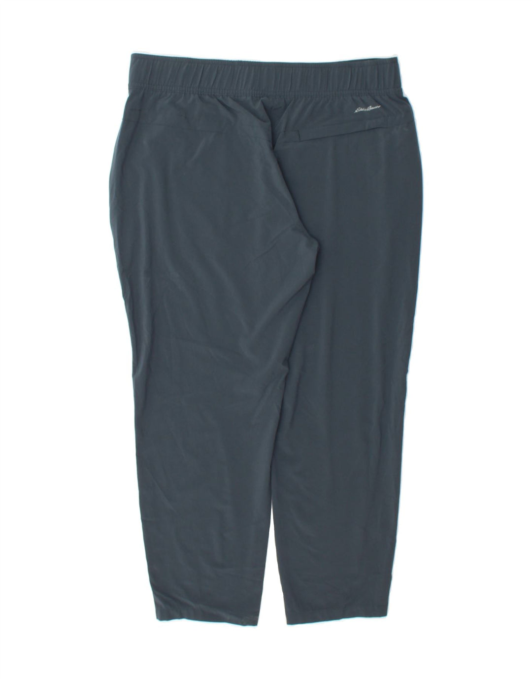 EDDIE BAUER Womens Petite Tapered Cropped Trousers Medium W30 L25 Grey Vintage Eddie Bauer and Second-Hand Eddie Bauer from Messina Hembry 
