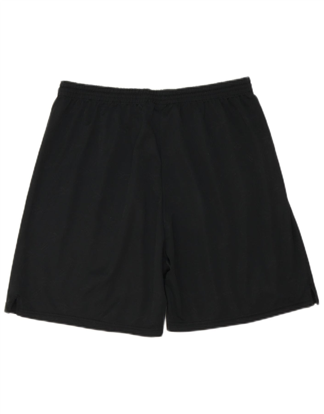 Pantaloncini sportivi Reebok da uomo grandi in poliestere nero