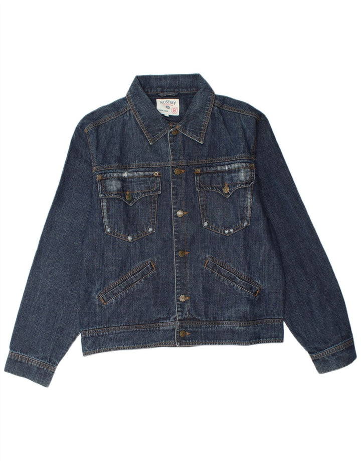 BLUSTAFF Giacca di jeans da uomo UK 42 XL Blu