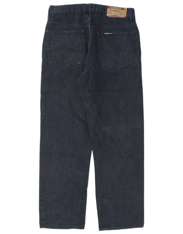 Jeans dritti da uomo Carrera IT 46 Small W31 L27 Cotone blu navy