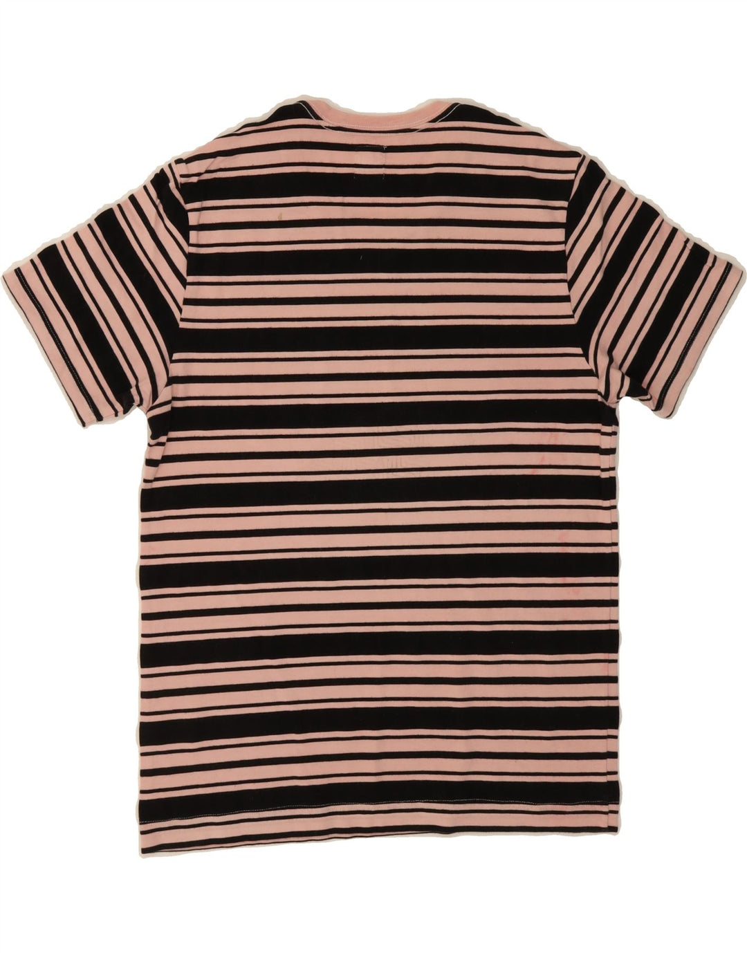 LEVI'S Mens Standard Fit T-Shirt Top Medium Pink Colourblock Cotton Vintage Levi's and Second-Hand Levi's from Messina Hembry 