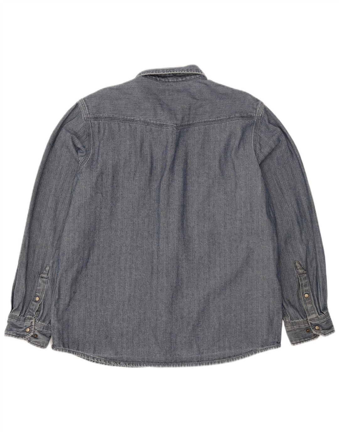 Camicia Carhartt da uomo slim fit grande cotone a spina di pesce blu