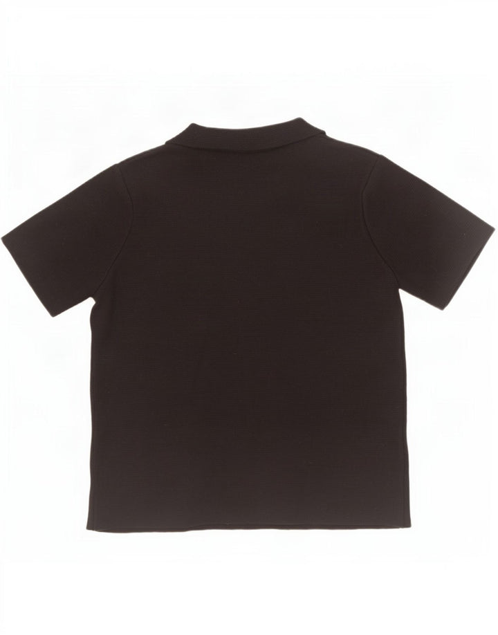 Polo Zara da donna UK 10 piccola nera