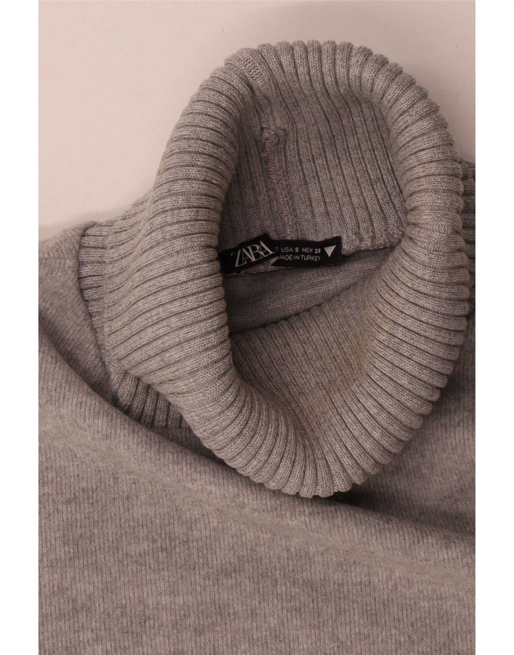 Canotta canotta da donna Zara UK 10 piccola grigia