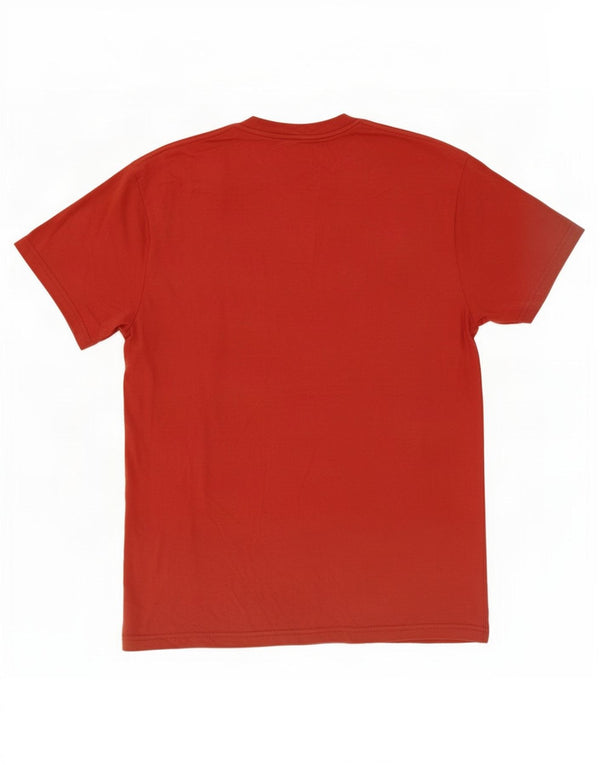 T-shirt grafica da uomo con vestibilità classica Vans, maglietta rossa media, in cotone