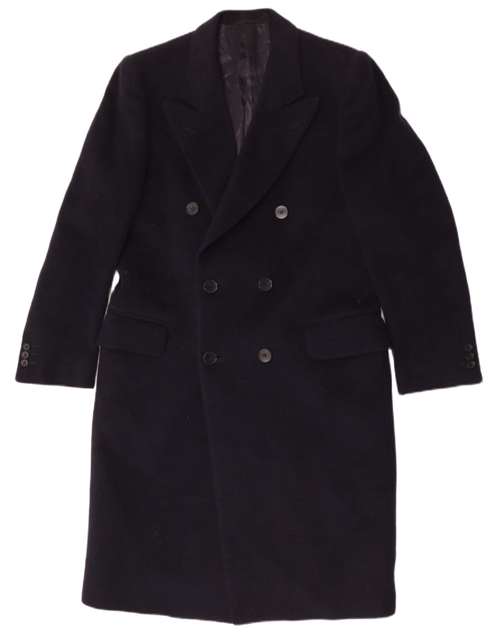 Cappotto Doppiopetto Lungo Uomo Facis IT 48 Blu Navy Medio