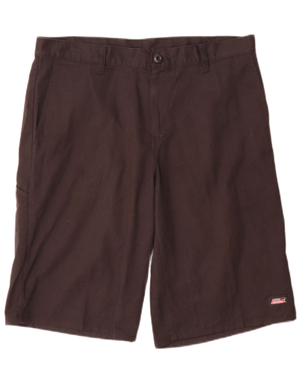 Dickies Pantaloncini chino regolari da uomo W34 Large Marrone Poliestere