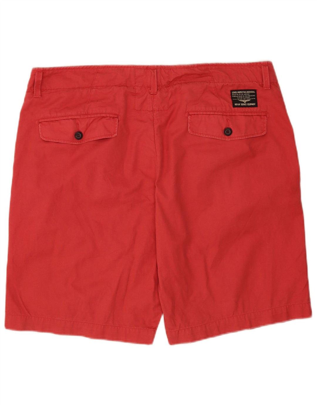 Pantaloncini chino da uomo Replay W36 grandi rossi