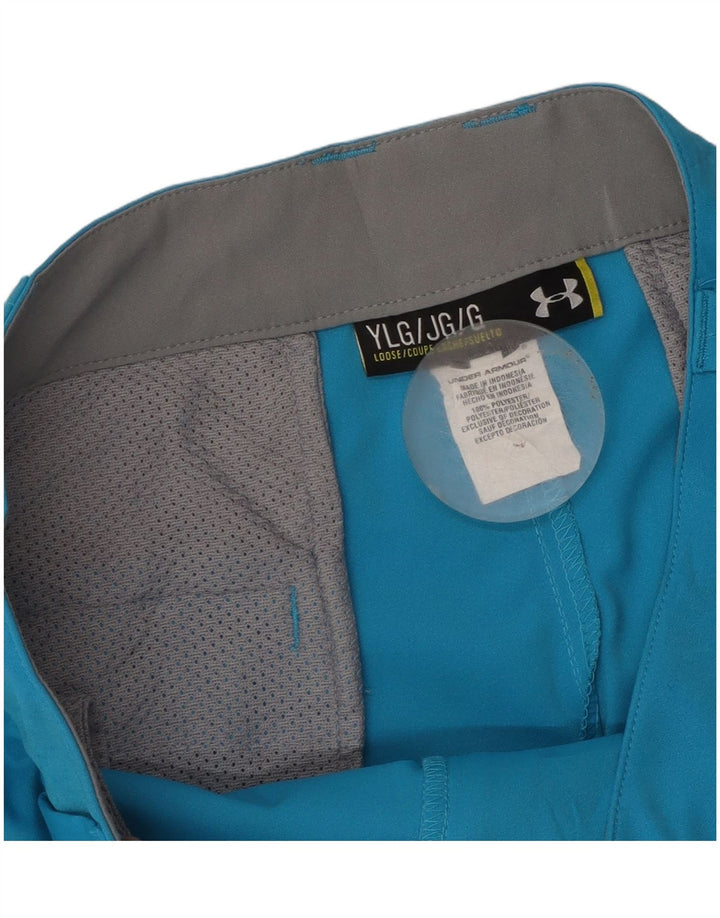 Pantaloncini chino da ragazzo Under Armour 11-12 anni Large W30 poliestere blu