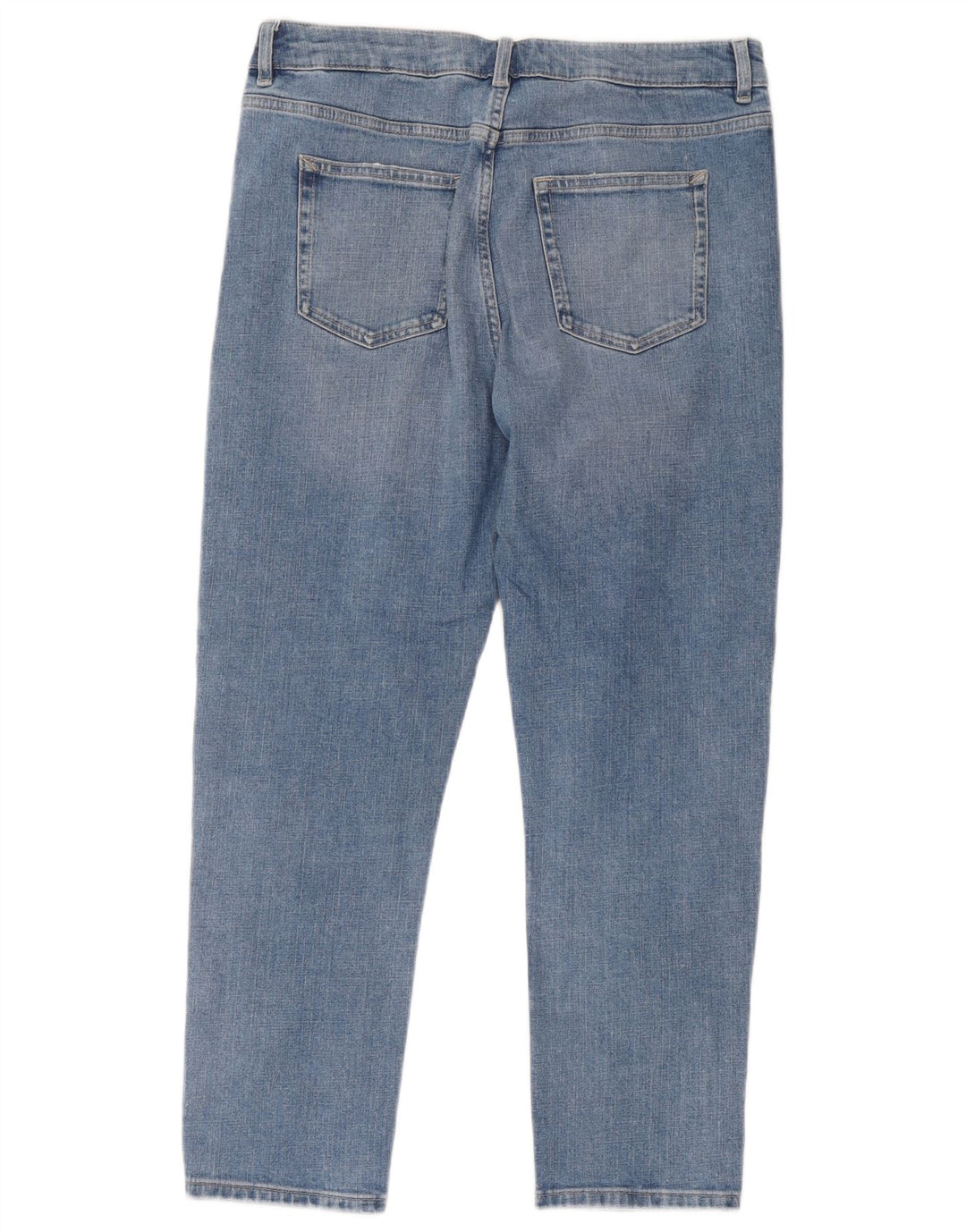 Jeans slim fit rilassati da donna Marks & Spencer UK 12 medio W32 L26 blu