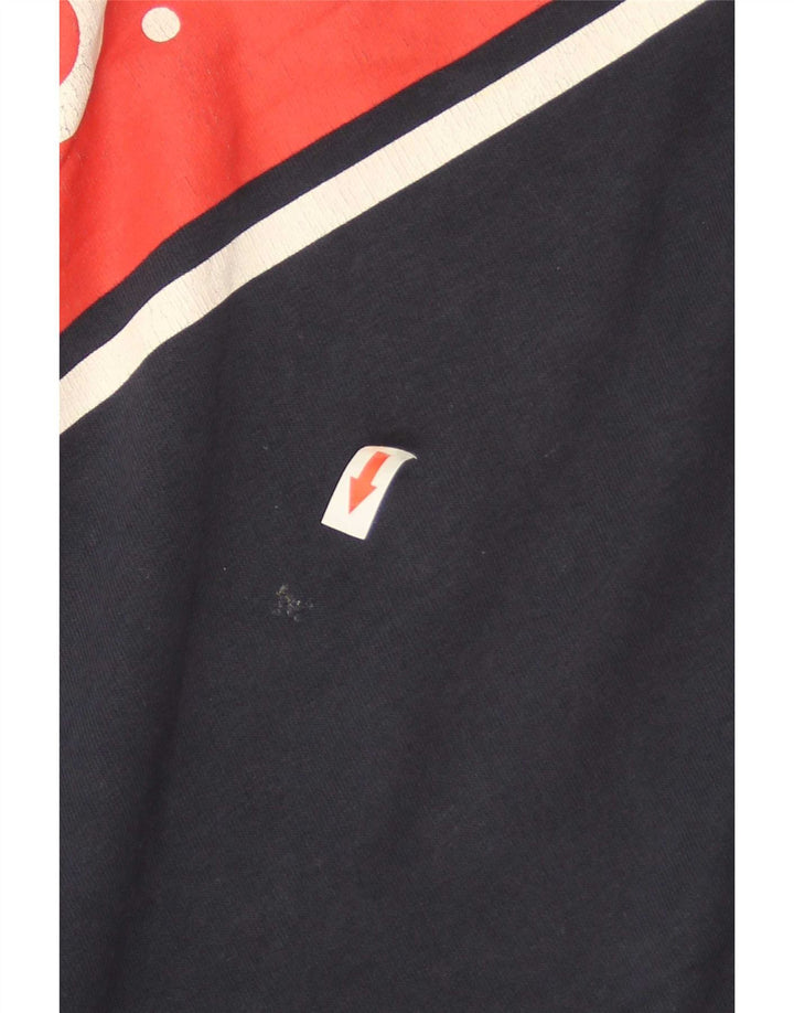 Felpa grafica da donna Marks & Spencer UK 14 medio blu navy