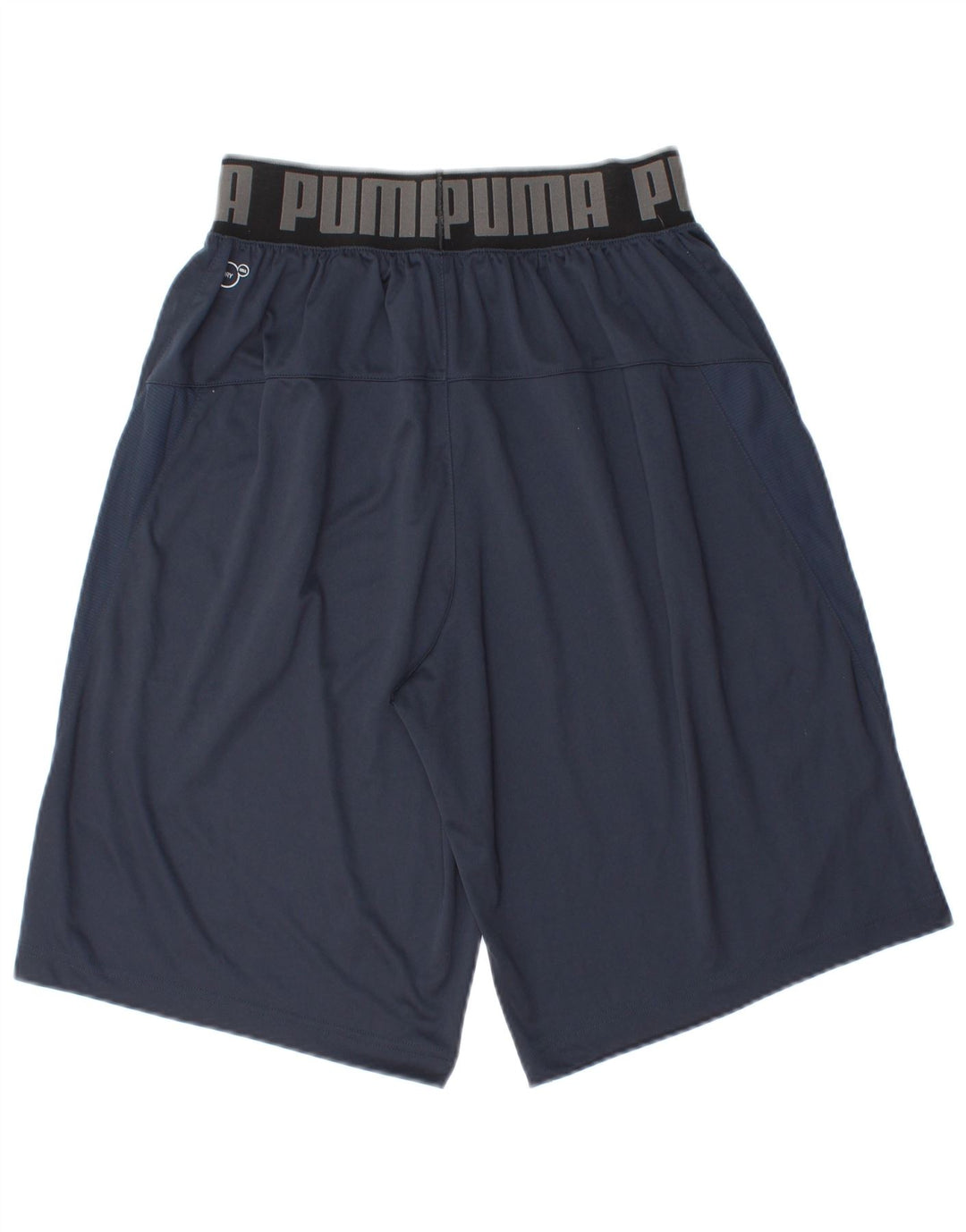 Pantaloncini sportivi da uomo Puma Small blu navy in poliestere