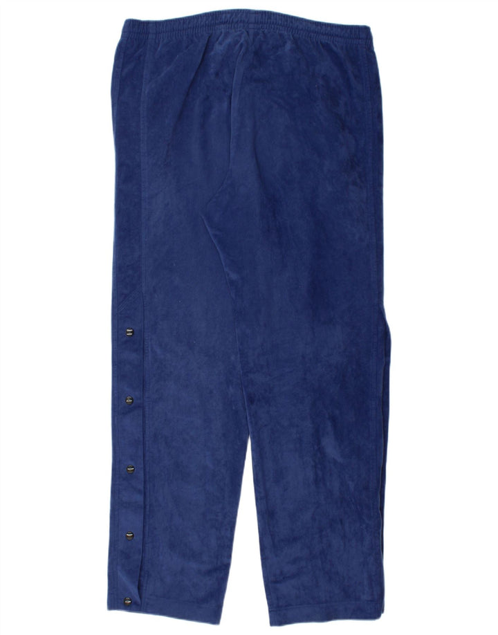Pantaloni da tuta in pile ASICS da uomo di grandi dimensioni blu navy