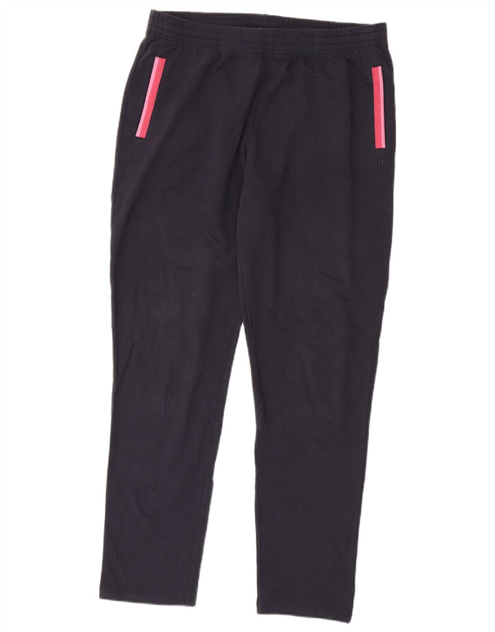Pantaloni da tuta da uomo CHAMPION grandi blu navy