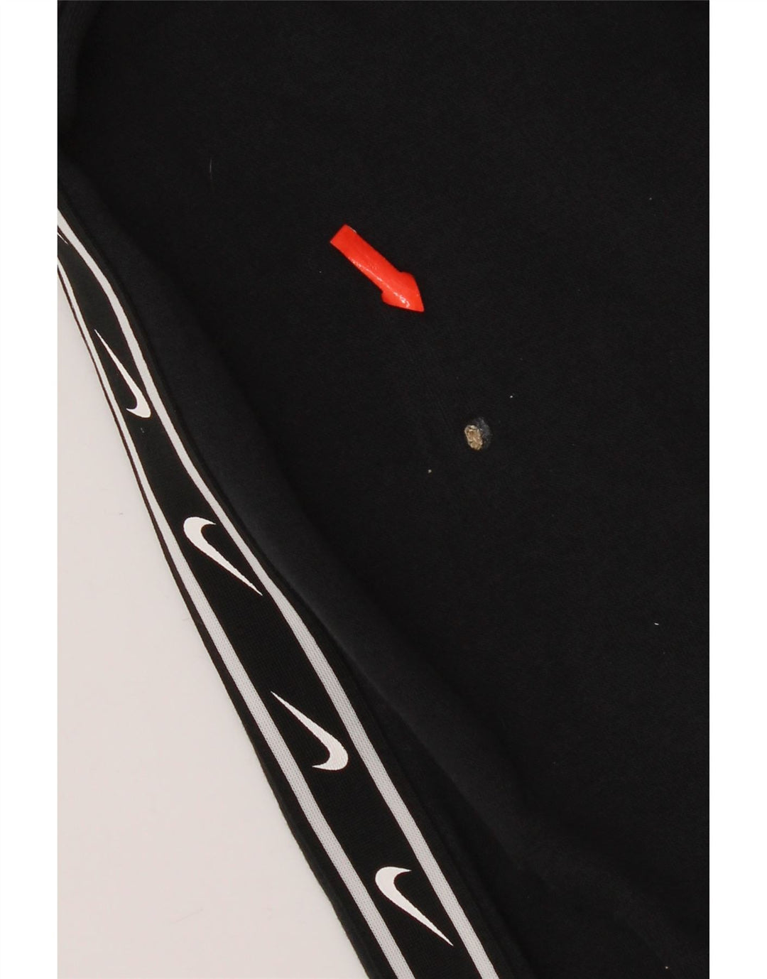 Felpa grafica da uomo Nike Felpa XL in cotone nero
