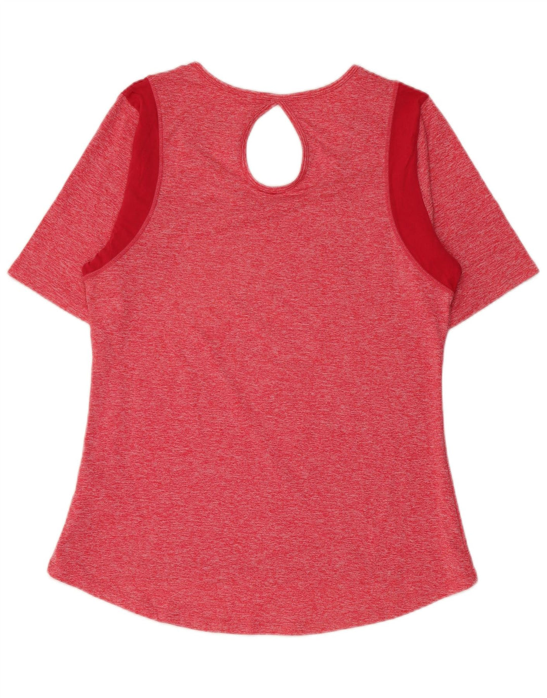 Maglietta da donna Fila Top UK 12 Poliestere color block rosa medio