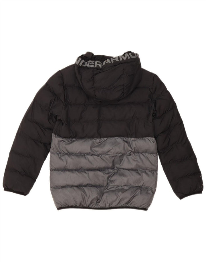 Giacca imbottita grafica da ragazzo Under Armour 10-11 anni Colorblock nero