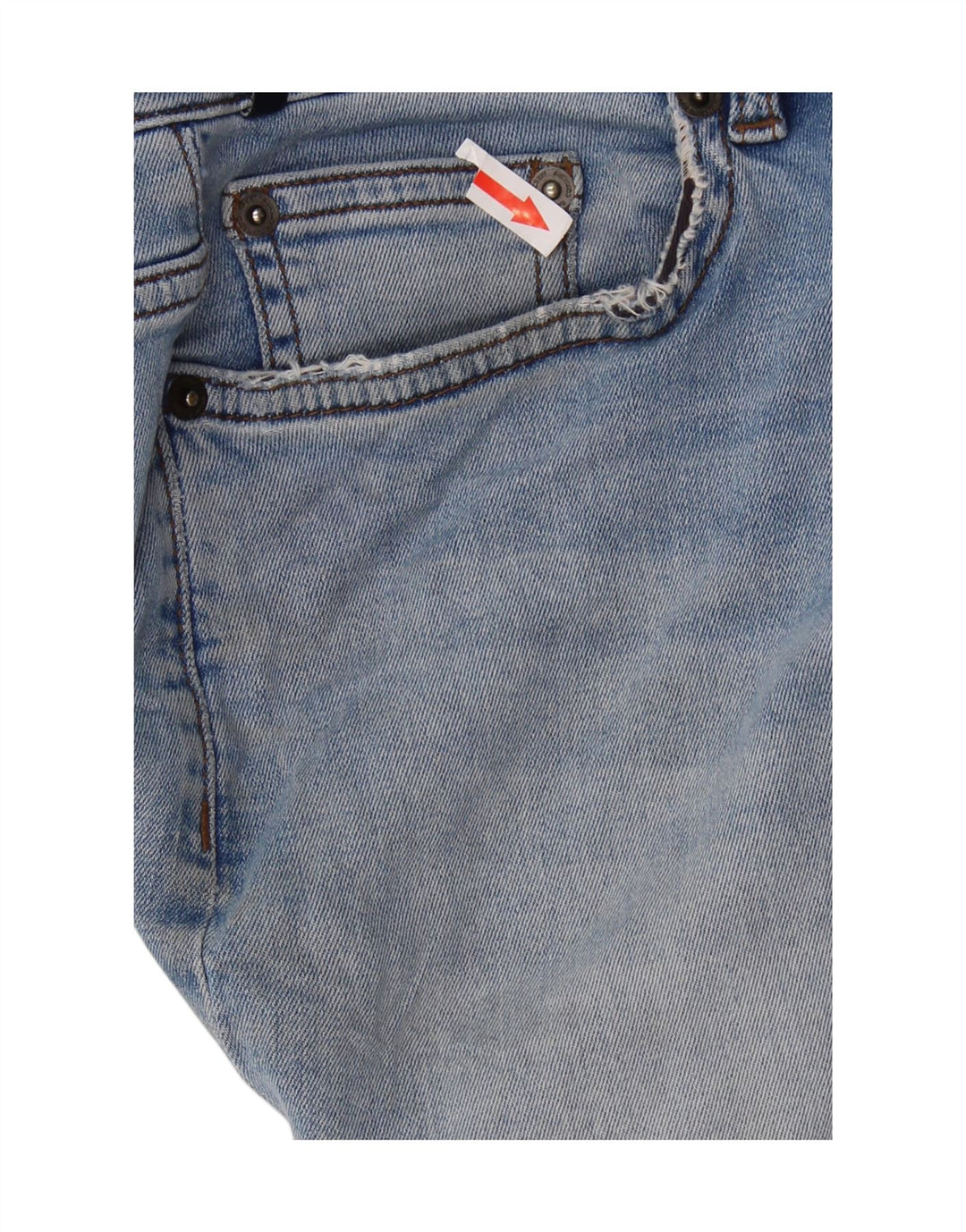 Crew Clothing Jeans dritti da uomo W32 L31 Cotone blu