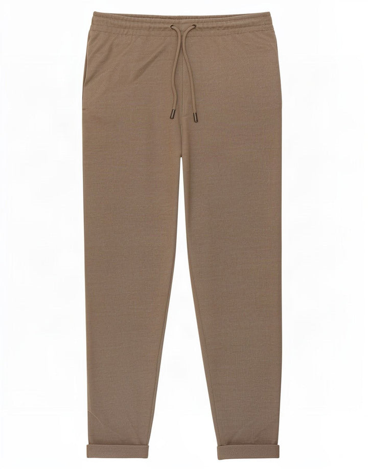 Pantaloni chino slim da uomo Zara medi W31 L28 poliestere beige