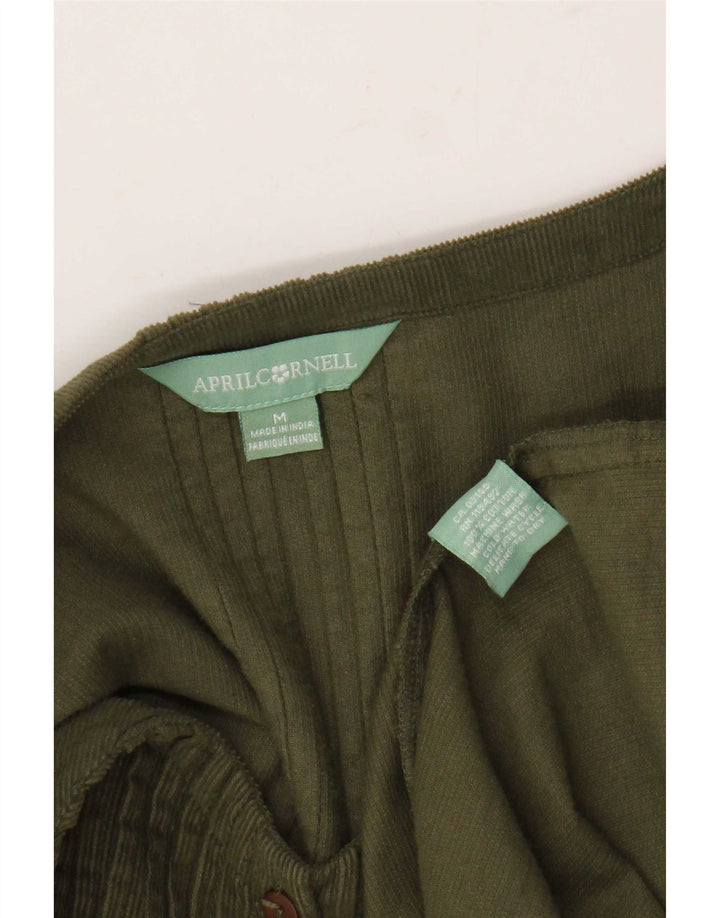 Abito basic da donna con maniche a 3/4 April Cornell UK 14 Verde medio floreale