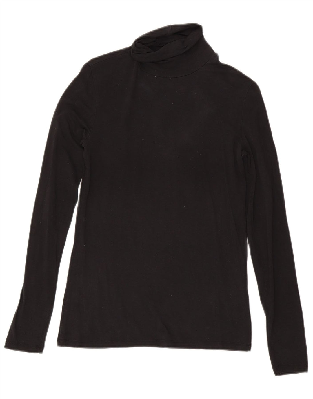 Maglia da donna a maniche lunghe Massimo Dutti UK 8 Small Lyocell nero