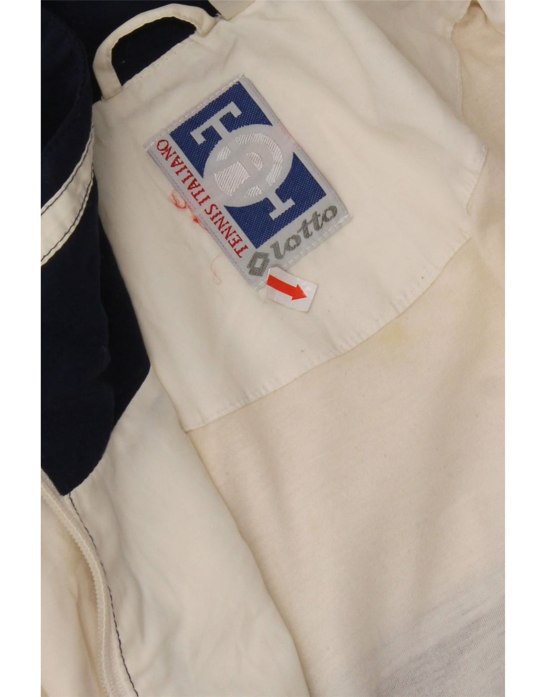 Giacca da tuta da uomo LOTTO 2XL Poliestere color block bianco