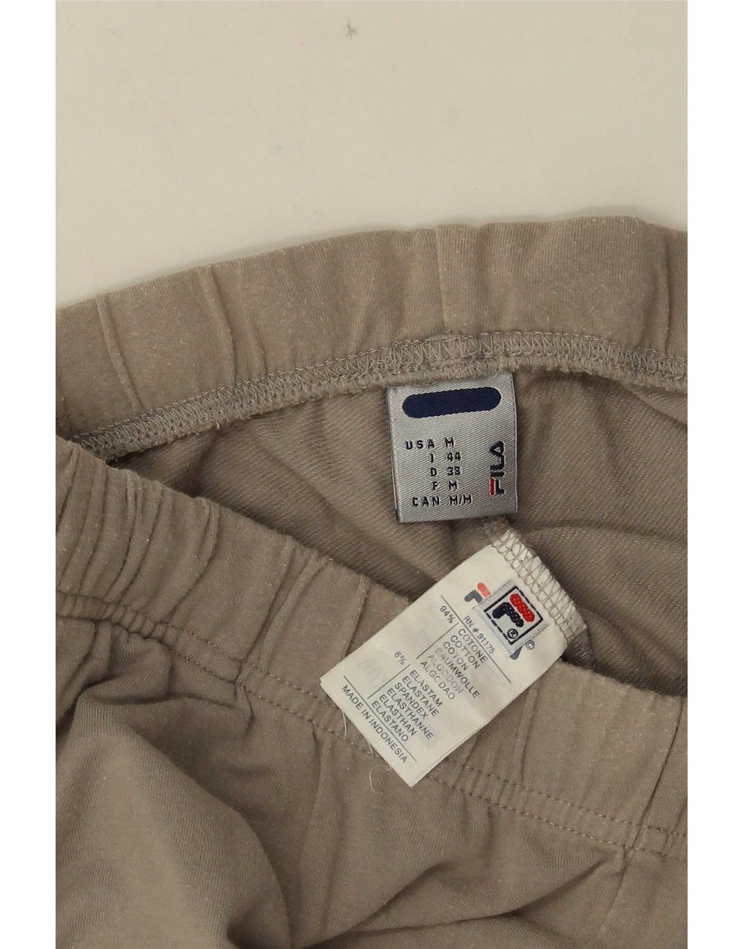Pantaloni da tuta da donna Fila UK 12 Cotone grigio medio