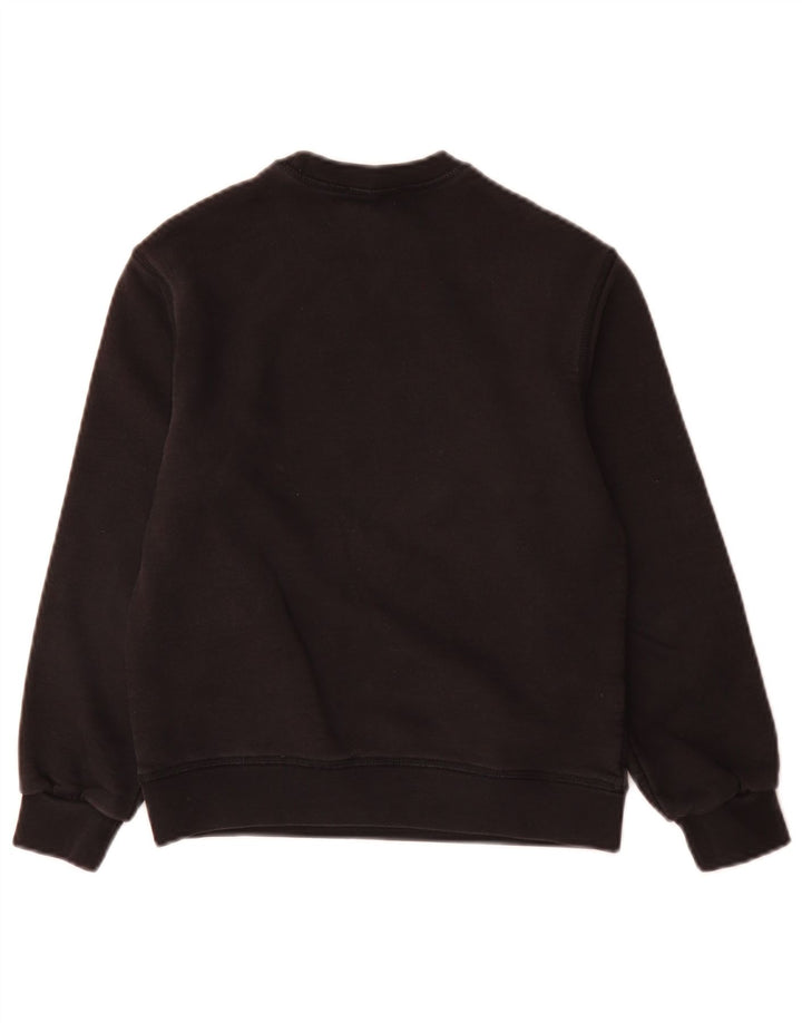 Felpa grafica per ragazzi Dsquared2 9-10 anni in cotone nero