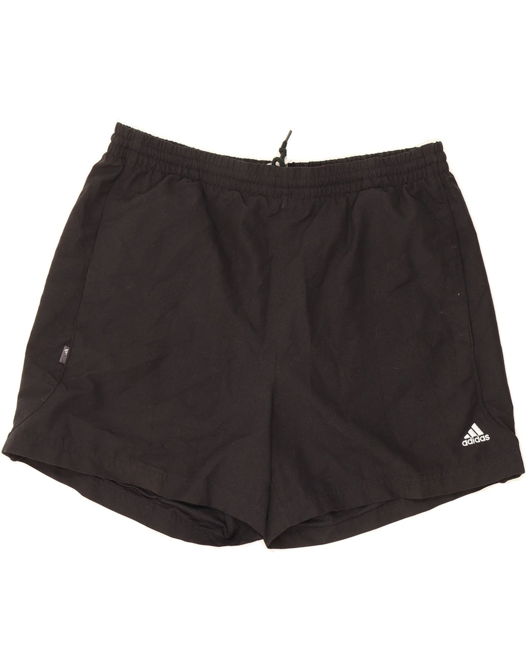 ADIDAS Mens Sport Shorts Large  Black Polyester Vintage Adidas and Second-Hand Adidas from Messina Hembry 