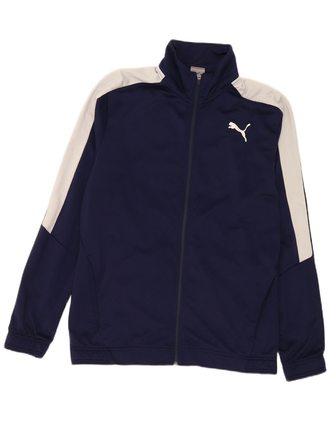Giacca da tuta da uomo Puma 2XL Blu Navy Colourblock
