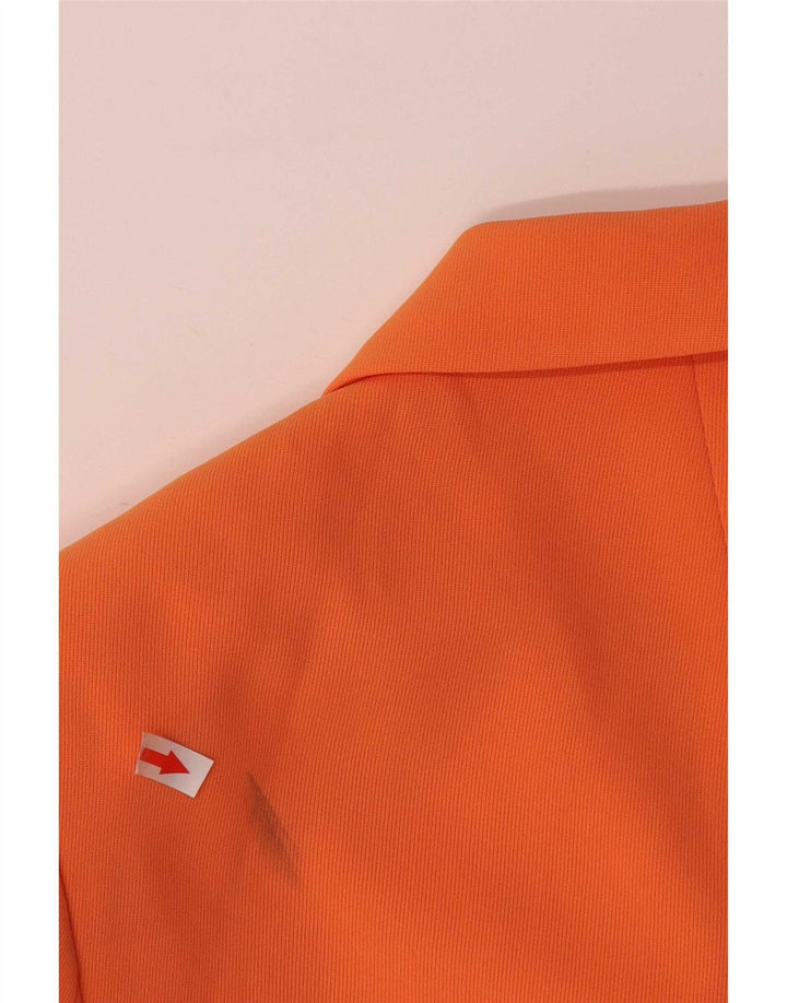 Giacca blazer a 3 bottoni da donna Sport Staff IT 42 arancione medio