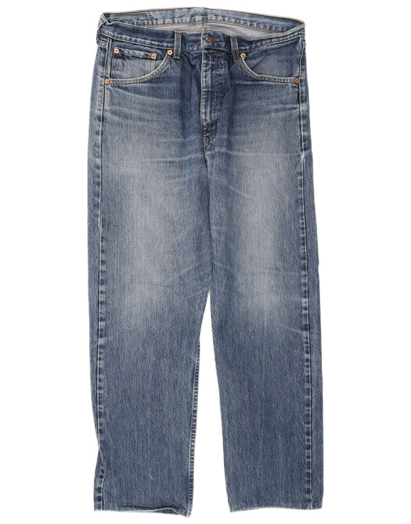 Jeans affusolati da uomo Levi's W38 L30 in cotone blu