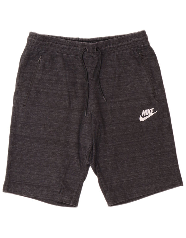 Pantaloncini sportivi da uomo Nike Large in cotone grigio