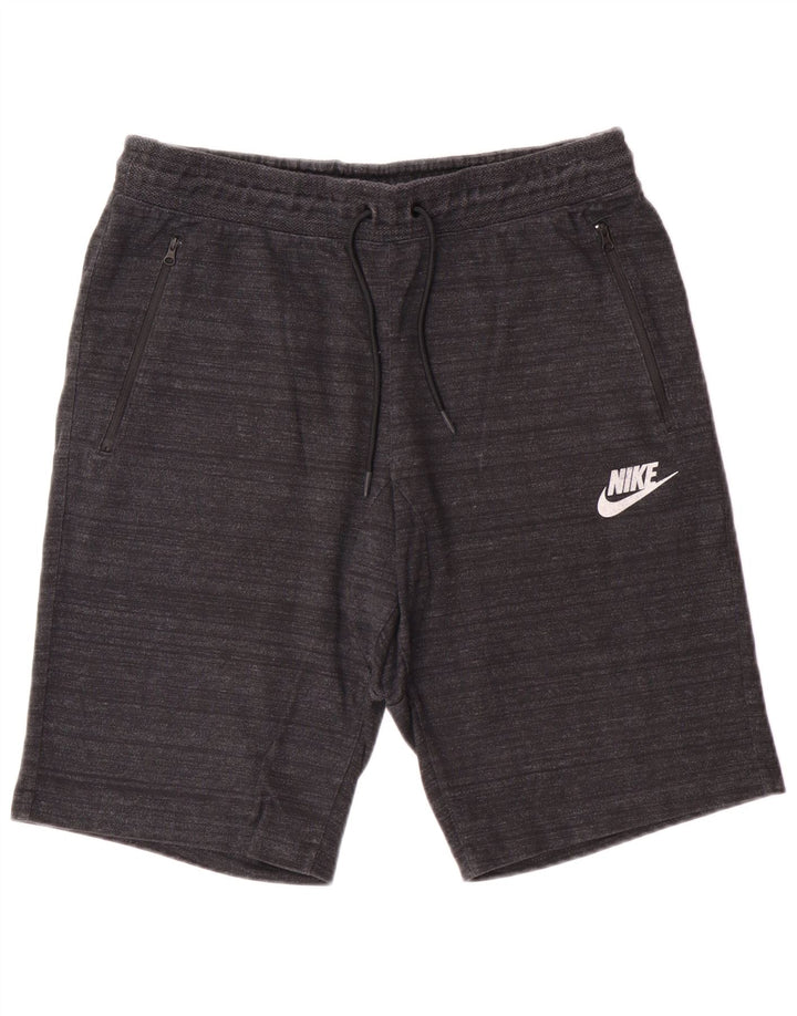 Pantaloncini sportivi da uomo Nike Large in cotone grigio