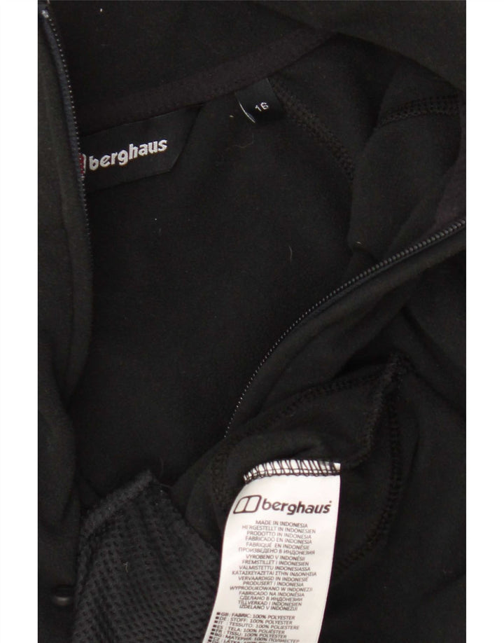 Giacca in pile da donna Berghaus UK 16 grande poliestere nero