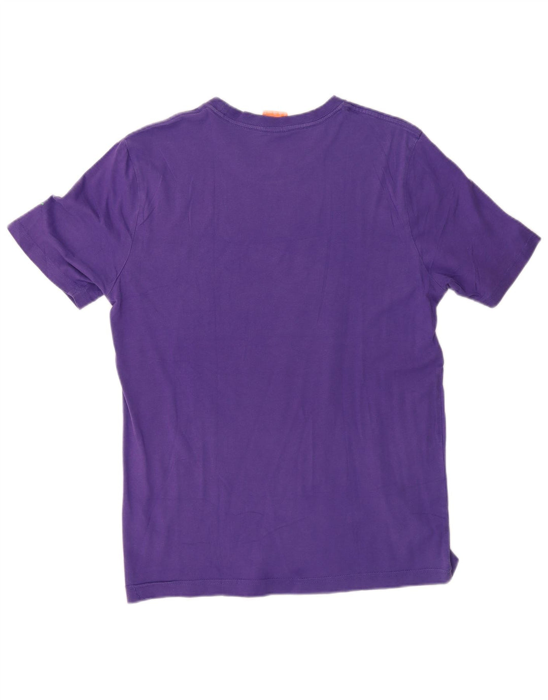T-shirt grafica da uomo Puma Top Small in cotone viola