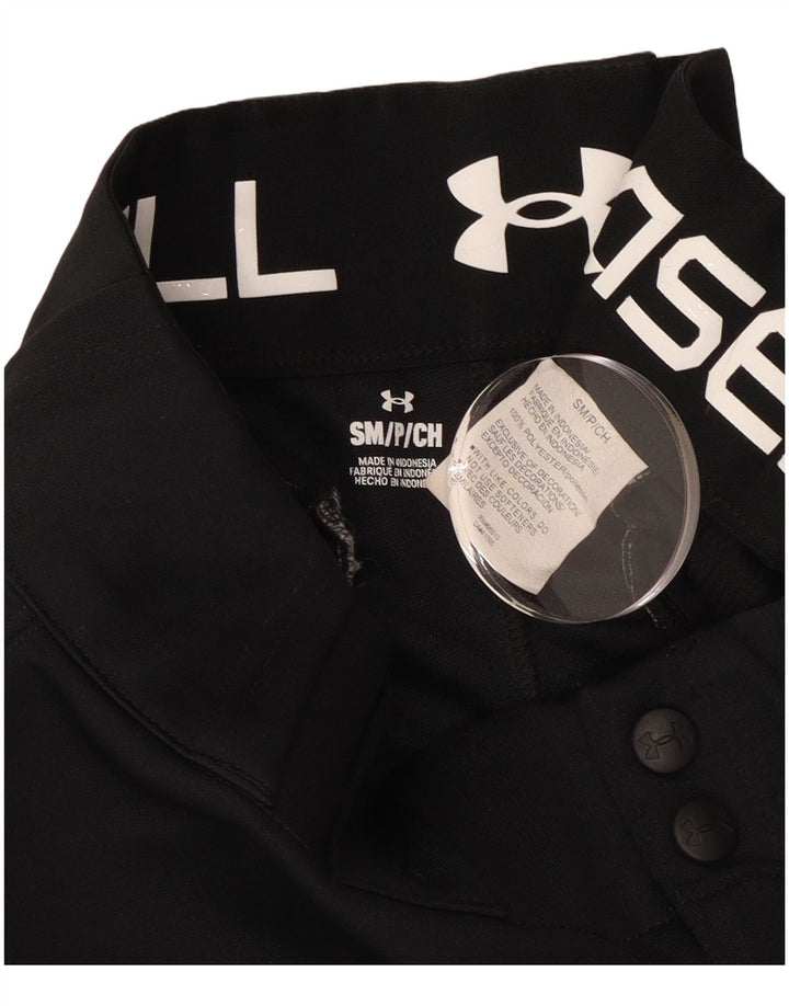 Pantaloni casual slim da donna Under Armour piccoli in poliestere nero