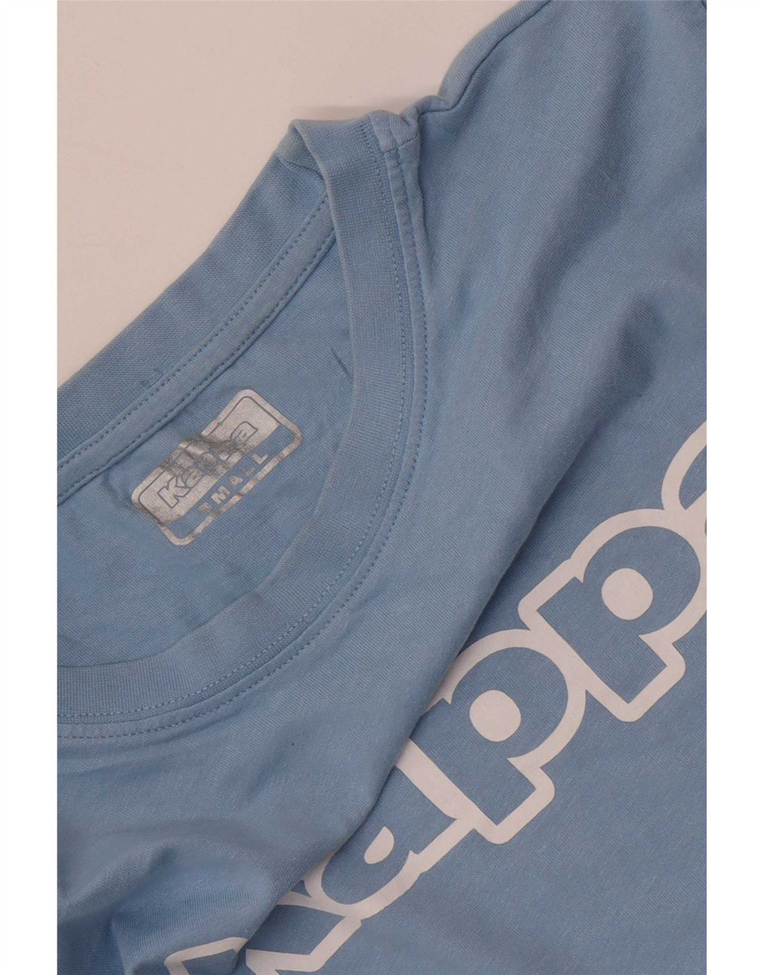 T-shirt grafica da uomo Kappa Top piccola blu