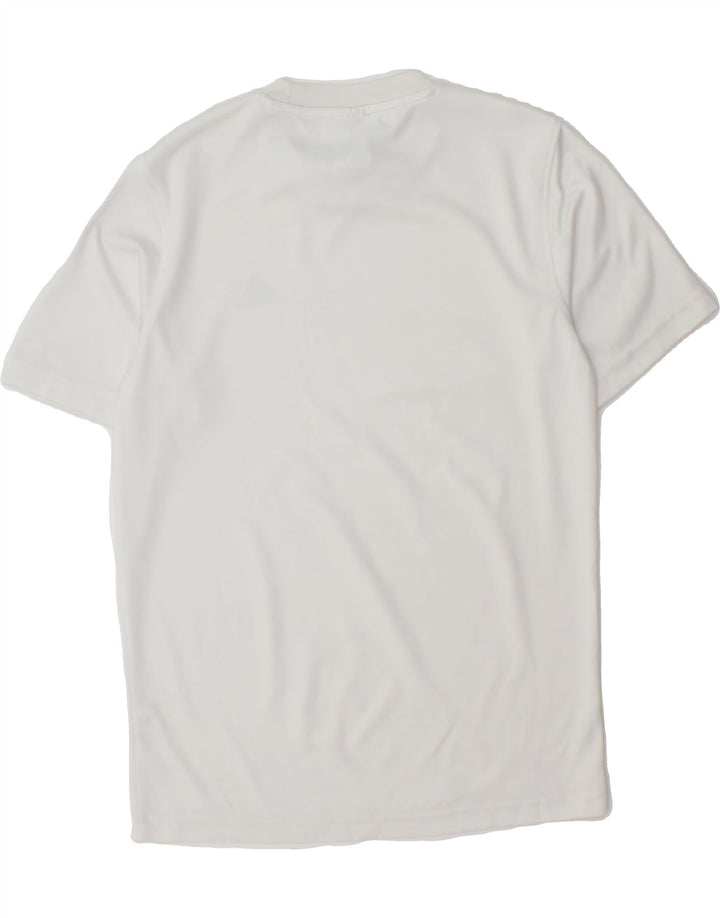 ADIDAS Mens Climalite T-Shirt Top Small White Vintage Adidas and Second-Hand Adidas from Messina Hembry 