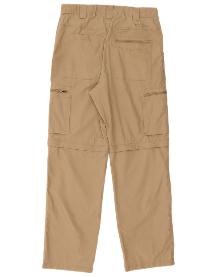 Pantaloni cargo dritti da donna Mountain Warehouse W30 L30 Poliestere beige