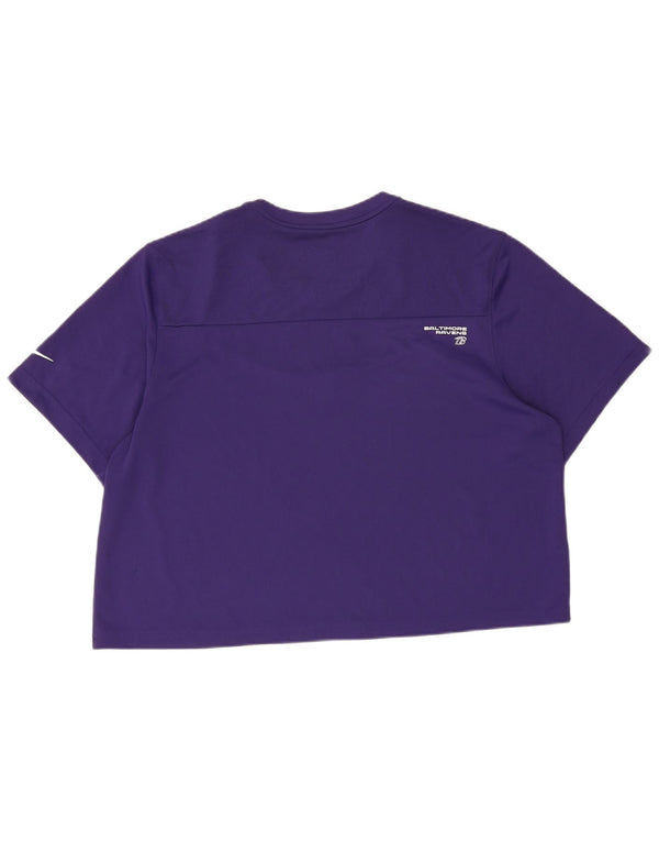Maglietta grafica da donna Nike Baltimore Ravens UK 18 XL Viola